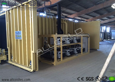 PLC Evaporative Vacuum Cooling Machine Pallets Placed R404A Agricultural